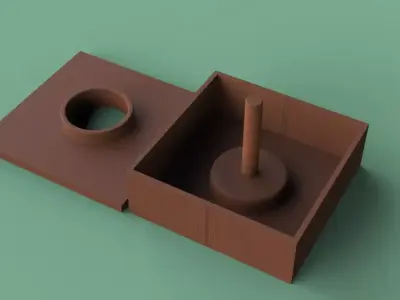 Lizard Feeder or Ant Buffet 3D print model