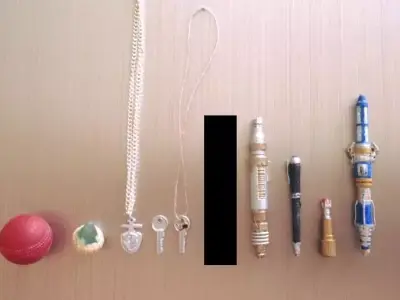 Doctor Who TARDIS tool sonic accessory pack prop replicas 3D Model Collection