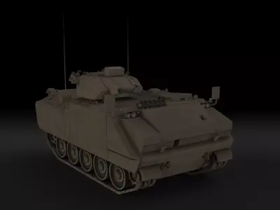 ACV-15 Low-poly 3D model