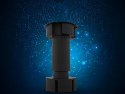 Furniture Leg with high shock resistance Free 3D model