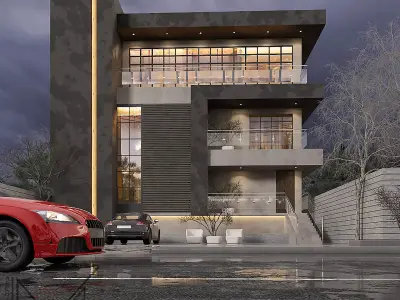 Exterior design EDB 3D model