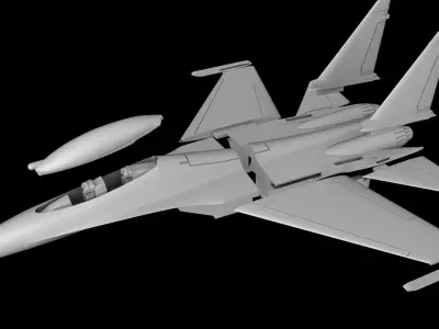 SUKHOI SU-30 MKK SCALE 1-72 PRINTABLE STL FILES 3D print model
