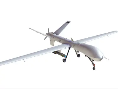 General Atomics MQ 9 Predator Reaper 3D model
