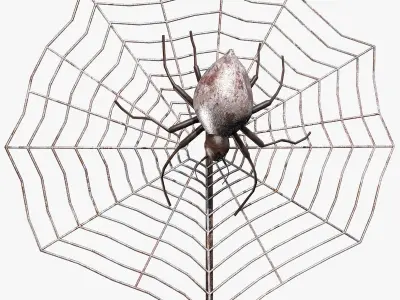 Metal Spider 3D model