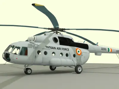 Mil Mi-8 Helicopter  3D model