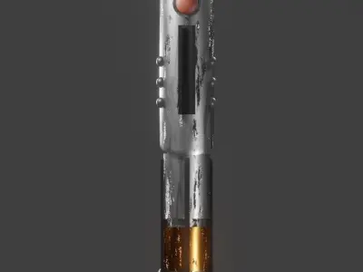 Starkiller Lightsaber Free 3D model