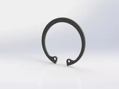 RETAINING RING INT 1 516DIA Free 3D model