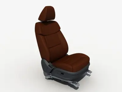 Car Seat Structure 3D model