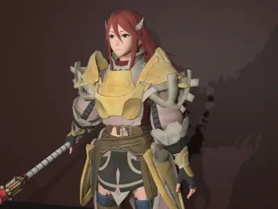 cordelia 3D model