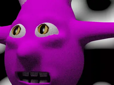 funny monster 3D model