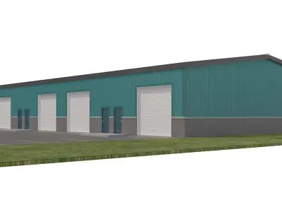 Commercial-004 Warehouse 3D model