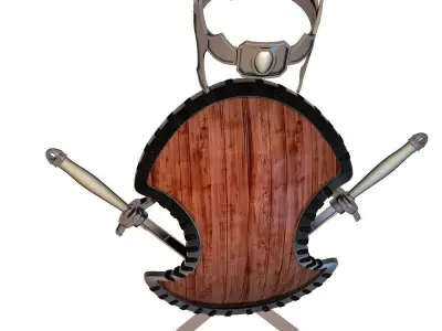 Shield Animated 3D model