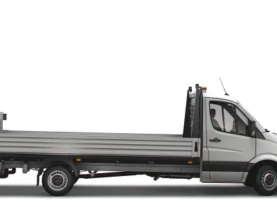 Freightliner Sprinter Dropside Tail Lift 2018 3D model