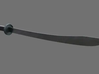 Dao 1A Low-poly 3D model