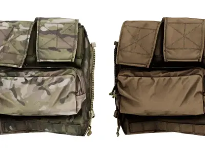 CRYE PRECISION ZIPON 1 POUCH PANEL Low-poly 3D model