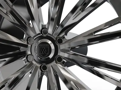 ASANTI CORONA TRUCK WHEEL 3D MODEL 3D model