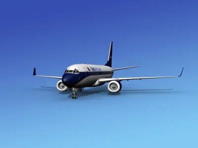 Boeing 737-700ER Delta Airlines 2 3D model
