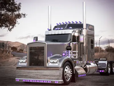 Kenworth W900 AeroCab Special Edition 3D model