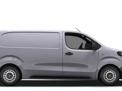 Fiat e Scudo Van L2 2024 3D model