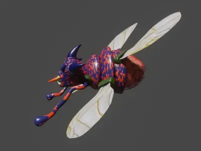 Alien Egg Maker Wasp 3D model