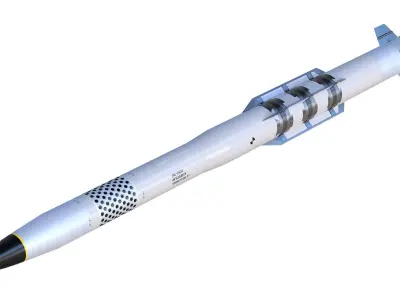 PATRIOT PAC-3 MSE  Missile 3D model