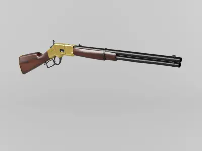 Winchester 1866 Yellowboy 3D model