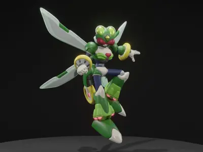 Commander Yammark 3D model