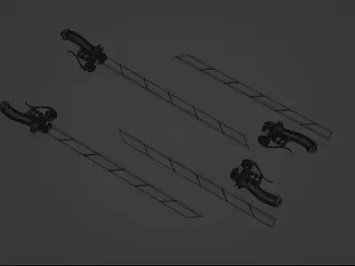 ODM GEAR - Game ready Low-poly 3D model