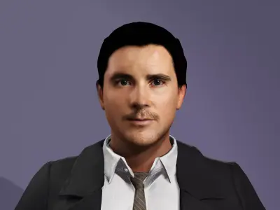 Next-Gen Realistic Batman Bruce Wayne Christian Bale Edition 3D model