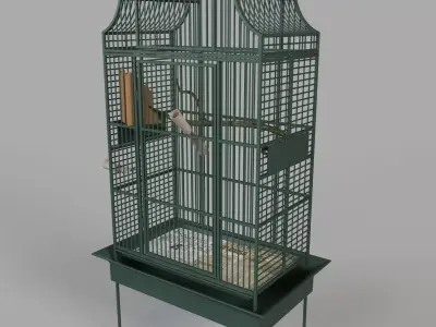 Large Birdcage 3D model