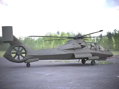 RAH-66 Comanche 3D model