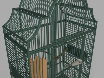 Large Birdcage 3D model