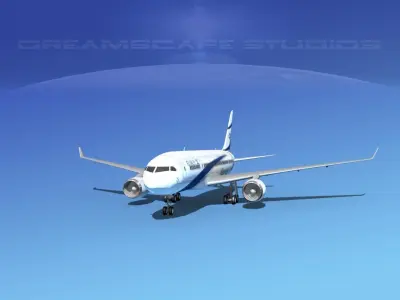 Boeing 787-8 El Al 3D model
