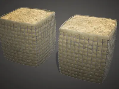 Defense Line Vol3 - Barrier Breaker Free low-poly 3D model