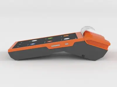 Mobile Android POS terminal MHT-V1 3D model