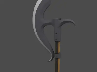 Medieval weapon pack Low-poly 3D model