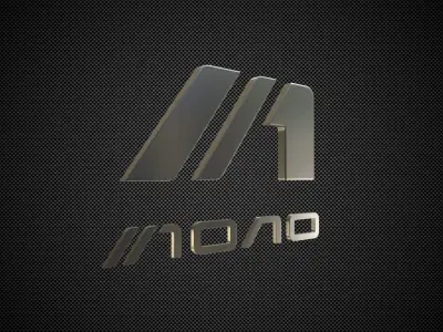 mono logo 3D model