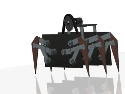 MECHANICAL SPIDER Free 3D model