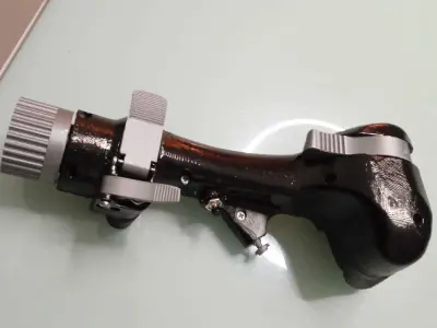 Mirage 2000 stick for simulation with all buttons and switches 3D print model