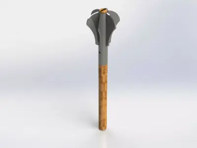 WG 7013 - Mace v3 Low-poly 3D model