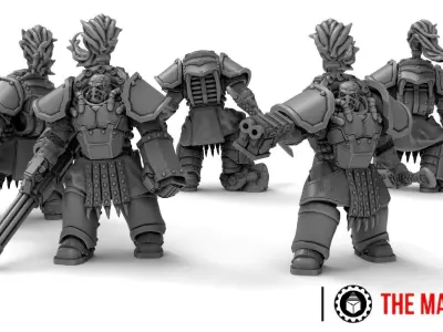 Tempest Legion - Heavy Infantry Builder - Cronus and Cataclysm 3D print model