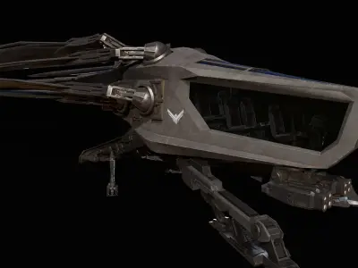 Ornithopter -Dune 3D model