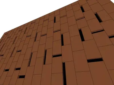 Decorative Fence Panel - 3D Model Free 3D model