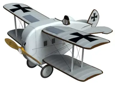 DFW T28 Floh 3D model