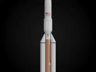 Andrews Space ETOS Rocket 3D model