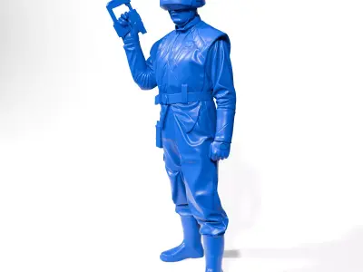 V Visitors soldier 3D print model
