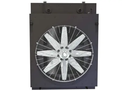 Engine Cooling System Radiator 3D model