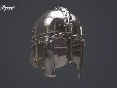 Byzantine Helmet 3D model
