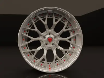 forged wheel series rv-rs01-270595 3D model