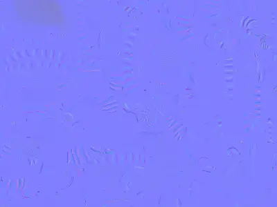 Cartoon Tiger Winter Hero 3D Model Muscular Character Low-poly 3D model